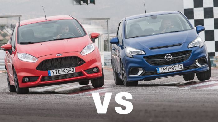 Ford Fiesta ST vs Opel Corsa OPC